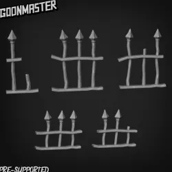 $4.99Basing Bits 3 - Damaged Cast Iron Fence