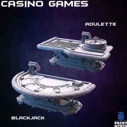 $4.99Blackjack and Roulette - Casino Games - Broken Chip Collection