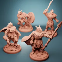 $4.99Captains & Champions Variant Dragonborn + Weapons/Shields Pack (Set 2)