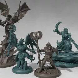 $4.99Casters Variant Dragonborn + Caster Weapons/Shields Pack (Set 3)