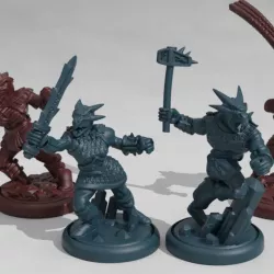 $4.99Core Variant Dragonborn + Weapons/Shields Pack (Set 1)
