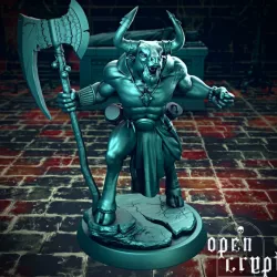 $4.99Gherca, Minotaur Barbarian