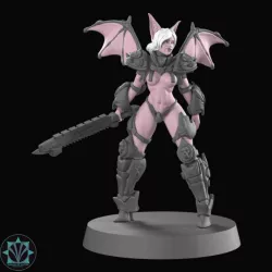 $4.99Pin Up Vampire with Sword