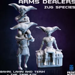 $4.99Zug Alien Triplets - Arms Dealers - Night Market Collection
