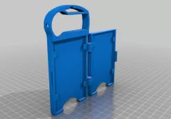 4 ID Card Hinged RSA Holder