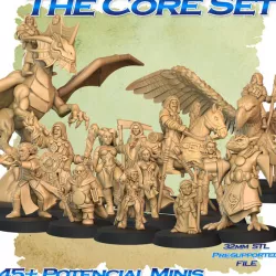 $40.00THE WIZARDS & BEASTS CORE SET