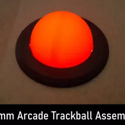40mm Arcade Trackball Assembly