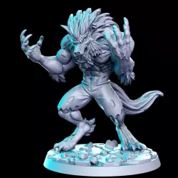 $5.00Brule (Transforming Werewolf) - 32mm - DnD