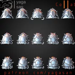 $5.00CHAOS SHOULDER PADS KITBASH PACK