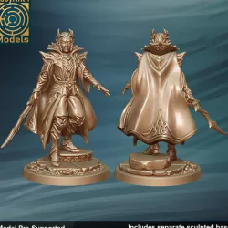 $5.00Dark Elf Prince - 32mm scale