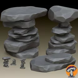$5.00Desert Rock Formations and Waypoints
