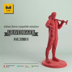 $5.00Gravedigger - Arkham Horror compatible