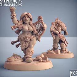$5.00Gudrun the Skald - Dwarven Mountaineers of Skutagaard Beauty (Fantasy Pinup)