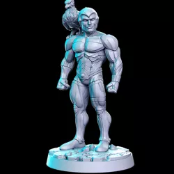 $5.00Hawkith (space enforcer with familiar) - 32mm - DnD