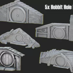$5.00Hobbit Hole Fronts #1