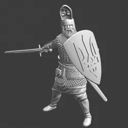 $5.00Medieval Kievan-Rus Heavy Knight