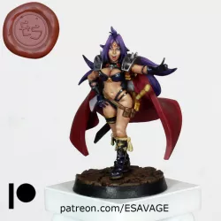 $5.00Serpent Warlock - 32mm - DnD