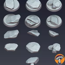 $5.00Slate Rocks (and slate rock bases)