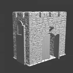 $5.00Small gate - Medieval Modular Castle System (updated)