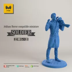 $5.00Soldier - Arkham Horror compatible
