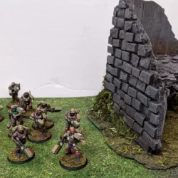 $5.00Space Communist Human Auxiliaries - Breacher Infantry Squad