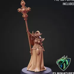 $5.49Drow Cleric Pose 3 - 4 Variants and 2 Pinups