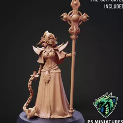 $5.49Drow Cleric Pose 4 - 4 Variants and 2 Pinups