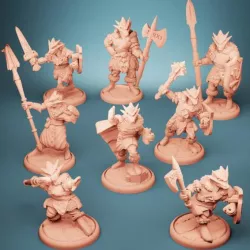 $5.99Ice Cultists (Set of 8) + Ice Cultist Weapons/Shields