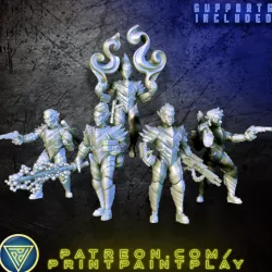 $5.99Space Drow Death Squad Set