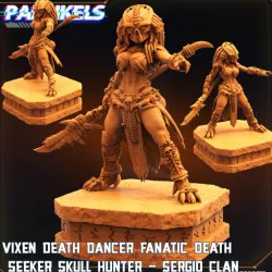 $5.99VIXEN DEATH DANCER FANATIC DEATH SEEKER SKULL HUNTER