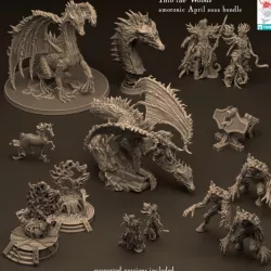 $50.00Into the Woods - Green Dragon and Wood Elves bundle 16