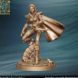 $6.00Dark Elf Talon Champion - 32mm scale