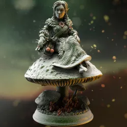 $6.00Halfling Druid of Spores - Cordelia