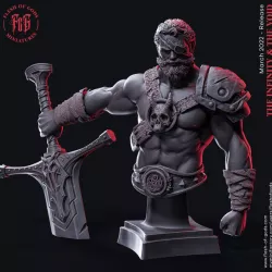 $6.00Kabel, Human Swordsman - Bust