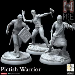 $6.00Pict Warriors attacking - Rise of the Pict
