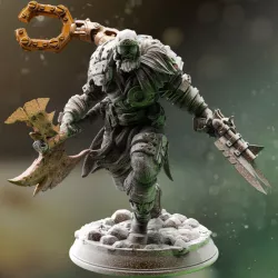 $6.00Steampunk Barbarian Artificer - Eyrik