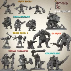 $6.00TROLL ROCA PARA JUEGOS DE ROLL