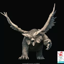 $6.00Winged Owlbear