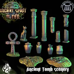 $6.99Ancient Tomb Scenery Pieces