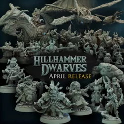 $60.00Titan Forge Miniatures - 2022 - April - Hilhammer Dwarves