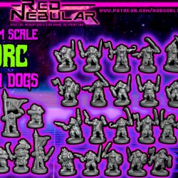$7.00Orc Sea dogs (10mm scale)