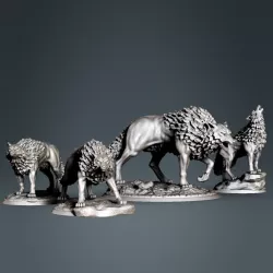 $7.00Wolves and giant wolf