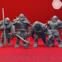 $7.49Bugbear Warband - Book of Beasts - Tabletop Miniatures (Pre-Supported)