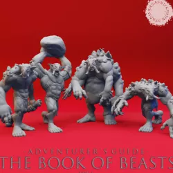 $7.49Troll Warband - Book of Beasts - Tabletop Miniatures (Pre-Supported)