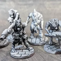 $7.50Beastmen in Space! Multipart Melta Gun squad