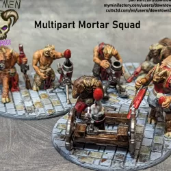 $7.50Beastmen in Space! Multipart Mortar Squad