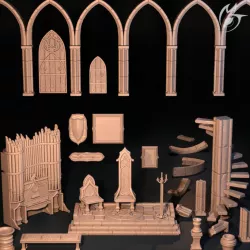 $7.50Throne Room Objects and Props