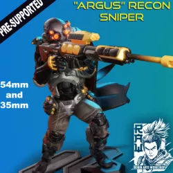 $7.99Advanced Recon Sniper "Argus" - Cyberpunk Soldier