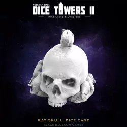 $7.99DC13 Skull Rats Dice Case Box :: Possibly Cool Dice Tower 2
