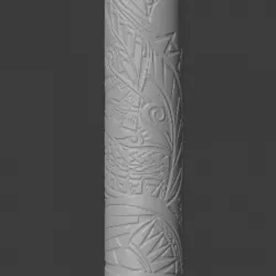 $7.99mock airsoft suppressor ( tribal )